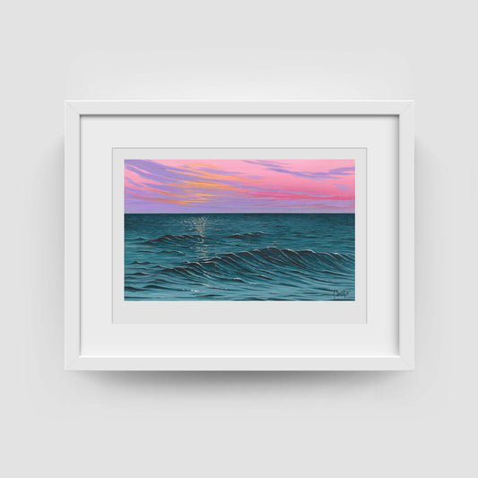 Blushing Sunset Fine Art Print