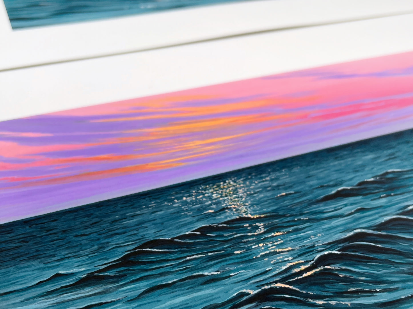Blushing Sunset Fine Art Print