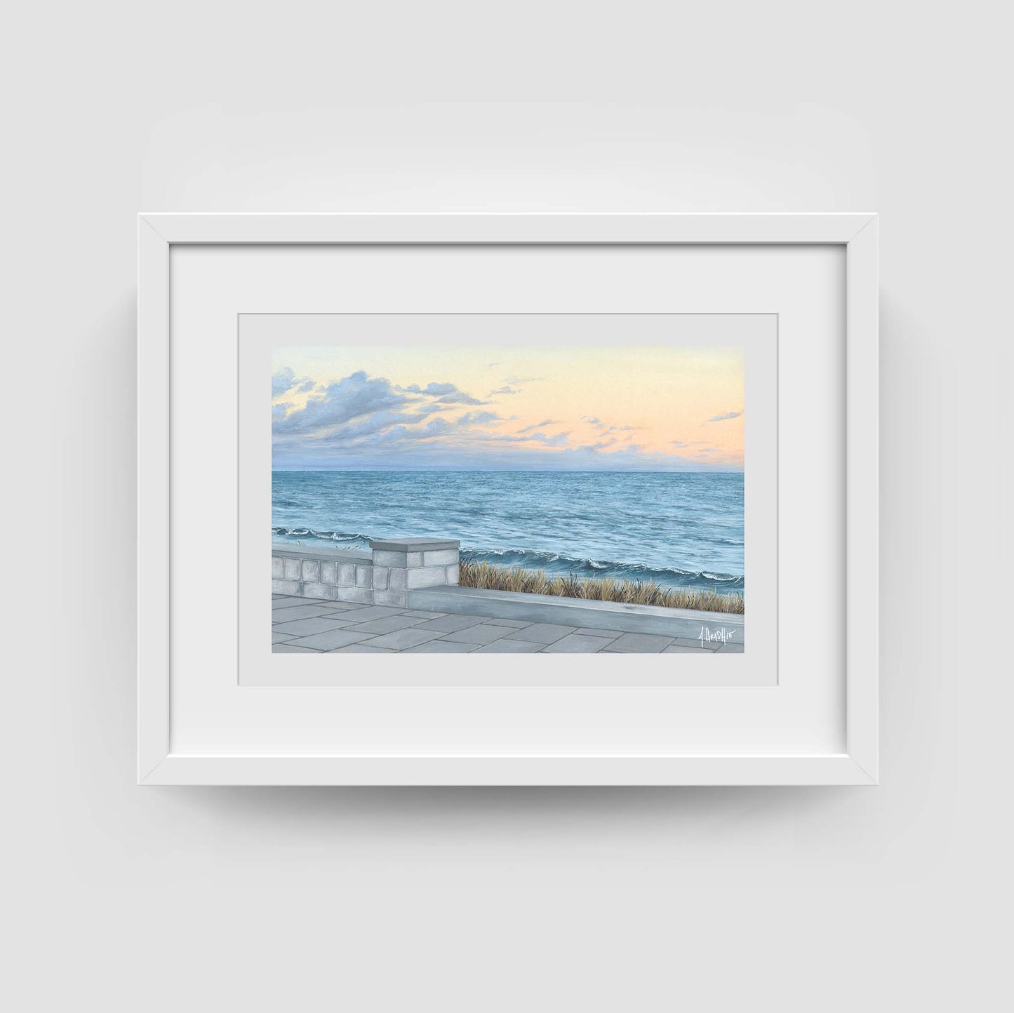 Evening Stroll Fine Art Print