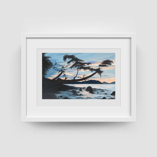 Sunset Beach Fine Art Print